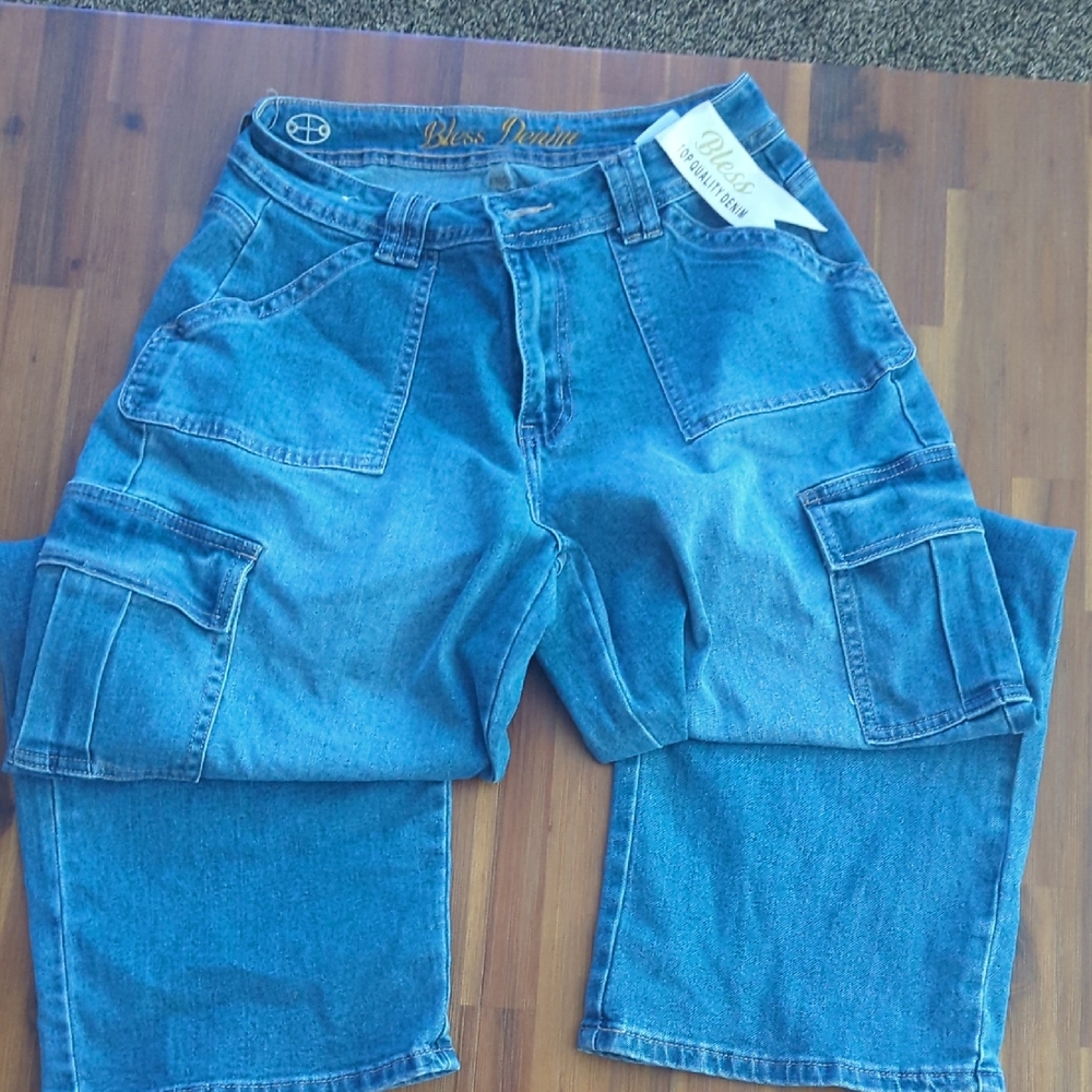 Blue Denim Women's Flare Jeans